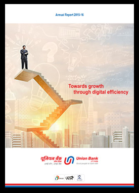 Annual Report Cover Design for Union Bank