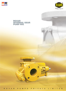 Rovar Pumps Catalogue for Internal Gear Pump