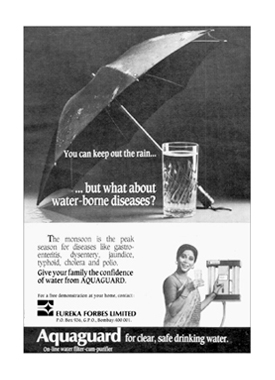 Eureka Forbes Ad for Aquaguard