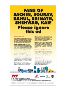 Johnson Pumps Ad for All Industries